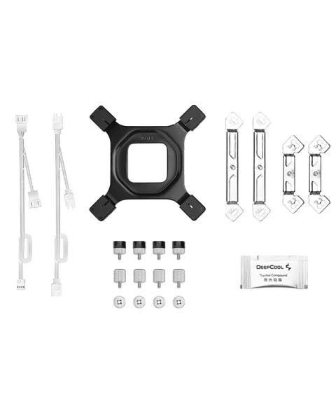 DeepCool AG620 WH ARGB V2 – Leistungsstarker CPU-Tower-Kühler mit Dual-Lüfter & RGB-Beleuchtung