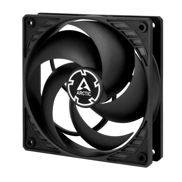 ARCTIC P12 PWM 120mm PC-Lüfter schwarz – leiser Gehäuselüfter mit hoher Kühlleistung