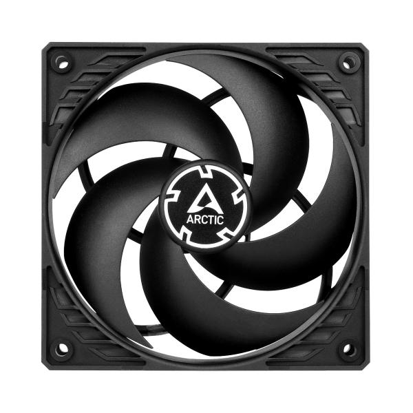 ARCTIC P12 PWM 120mm PC-Lüfter schwarz – leiser Gehäuselüfter mit hoher Kühlleistung
