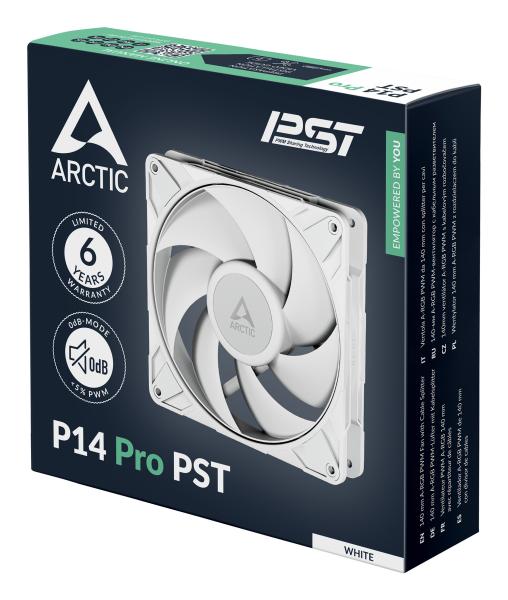 ARCTIC Lüfter P14 Pro PST White