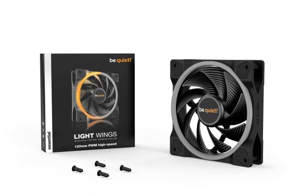 120mm be quiet! LIGHT WINGS 120mm PWM high-speed ARGB
