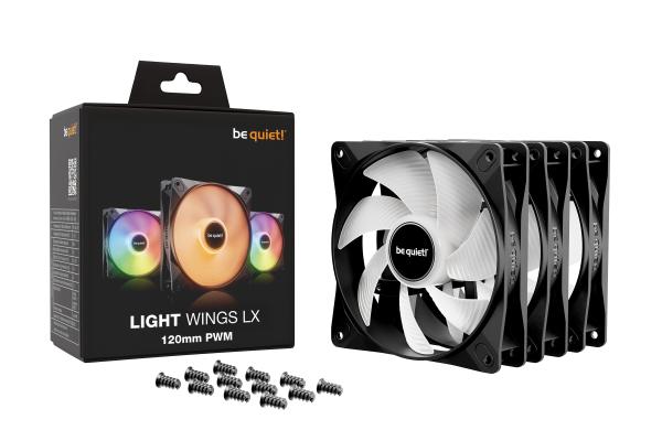 120mm be quiet! LIGHT WINGS LX PWM Triple-Pack