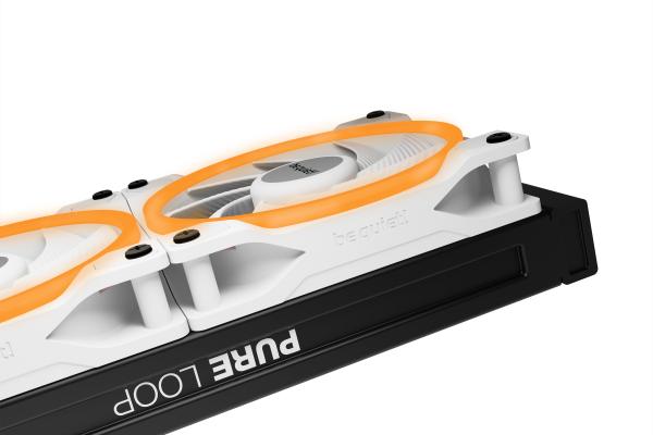 140mm be quiet! LIGHT WINGS White PWM Triple-Pack high-speed