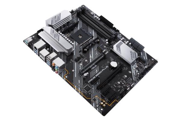 ASUS PRIME B550-PLUS Mainboard – AMD B550 Sockel AM4 ATX, DDR4 PCIe 4.0 USB 3.2 Gigabit LAN