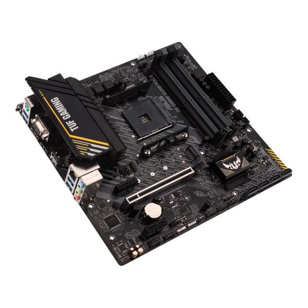 ASUS TUF GAMING A520M-PLUS II Mainboard – AMD AM4 DDR4 M.2 micro-ATX Aura Sync