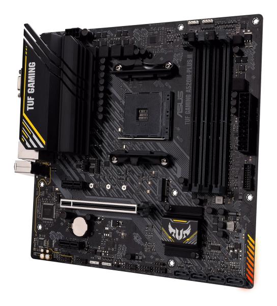 MB ASUS TUF GAMING A520M-PLUS II (AMD.AM4.DDR4.mATX) Mainboard