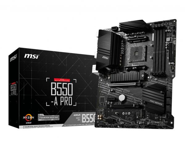 AM4 MSI B550-A PRO Motherboard AMD B550 ATX