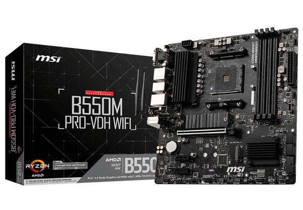 AM4 MSI B550M PRO-VDH WIFI mATX Mainboard