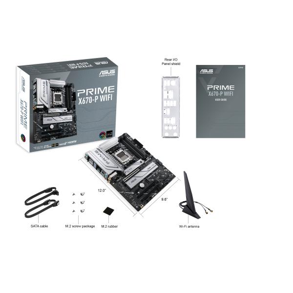 ASUS PRIME X670-P WIFI Sockel AM5 ATX