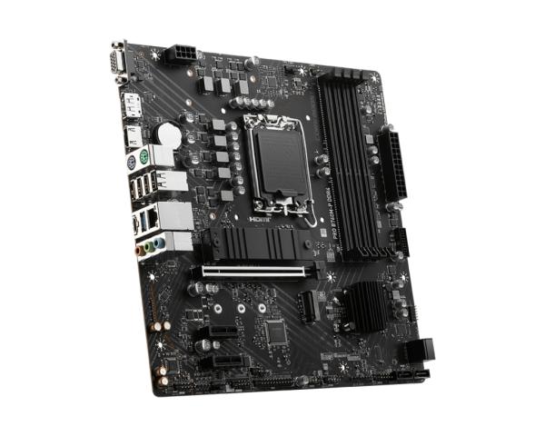 MSI PRO B760M-P DDR4 Mainboard – Intel B760 LGA 1700 micro ATX 128GB DDR4 2× M.2 2.5 Gb LAN