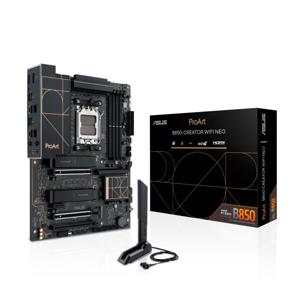 ASUS PROART B850-CREATOR WIFI NEO (AMD,AM5,DDR5,ATX)