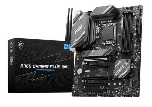 1700 MSI PRO B760 Gaming Plus WIFI Mainboard
