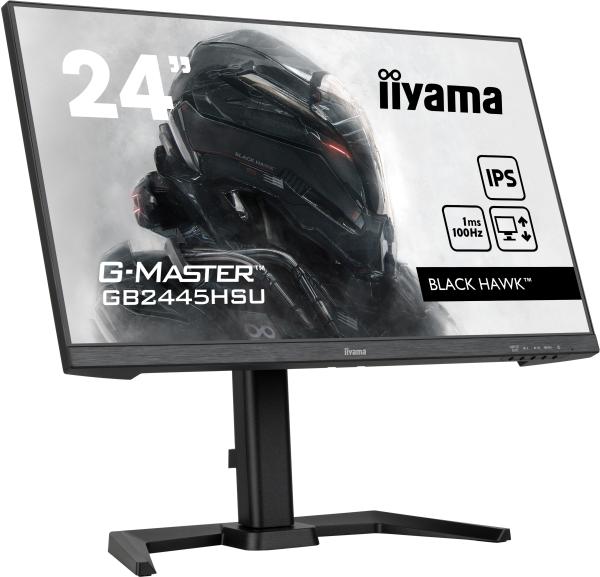 24.0/60.5cm iiyama G-Master GB2445HSU Black Hawk *schwarz* 16:9