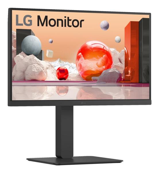 60,4cm/23,8" (1920x1080) LG 24BA650-B 16:9 FHD IPS 5ms 100Hz HDMI DP USB-C Speaker Pivot Black