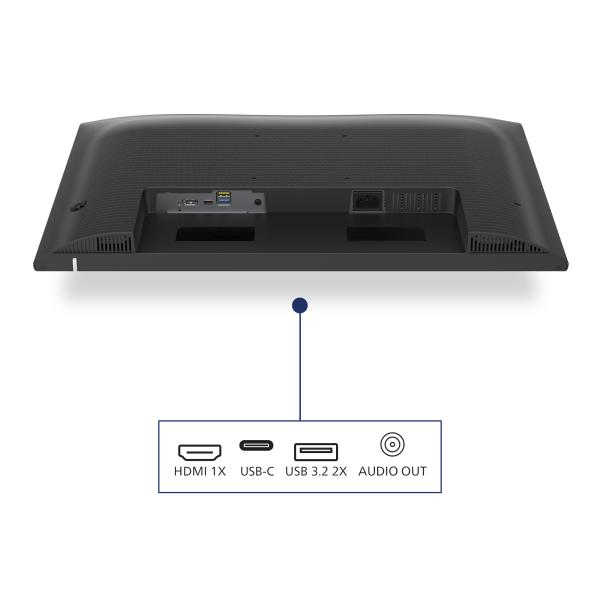 60,5cm/24" (1920x1080) Philips 24E1N1300AE 16:9 FHD IPS 1ms 100Hz HDMI USB-C Speaker Black