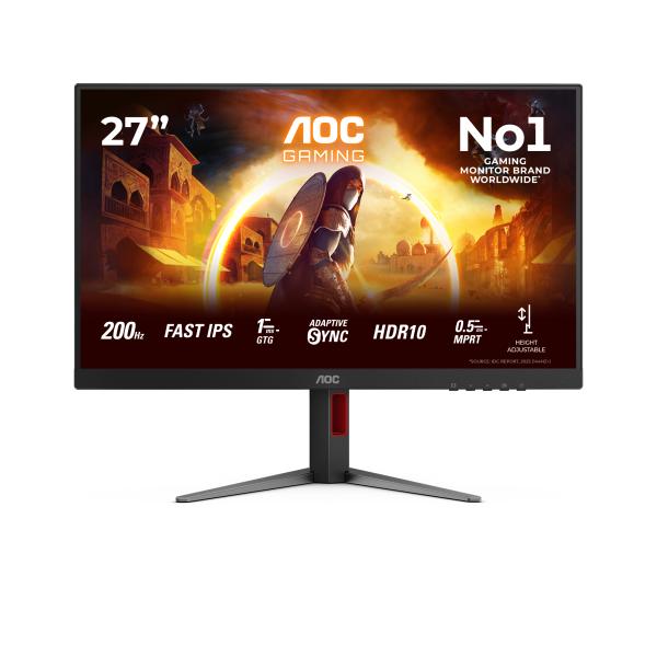 68,6cm (27") AOC G4 27G4HA 16:09 2xHDMI+DP IPS black/red