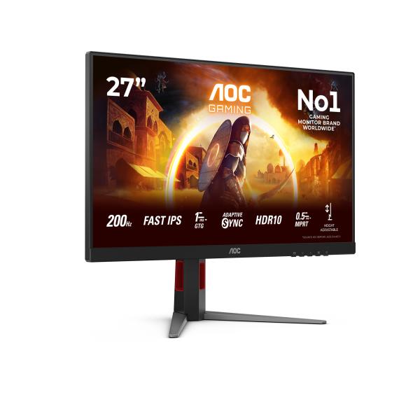 68,6cm (27") AOC G4 27G4HA 16:09 2xHDMI+DP IPS black/red