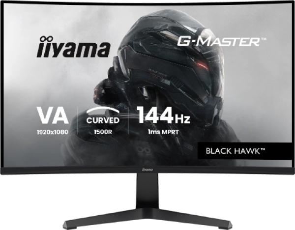 68,6cm/27" (1920x1080) iiyama G-Master GC2781HSU-B1 16:9 FHD VA 1ms 144Hz HDMI DisplayPort USB VESA Speaker Black