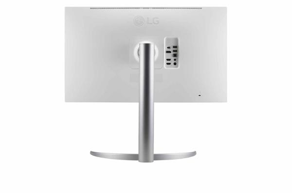 68,47cm/27" (3840x2160) LG UltraFine 27UQ850V-W 16:9 4K IPS 5ms 60Hz HDR400 HDMI DP USB-C Speaker Pivot Silver