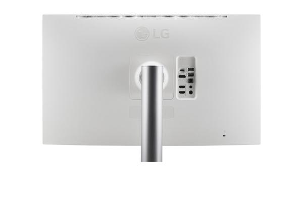 68,47cm/27" (3840x2160) LG UltraFine 27UQ850V-W 16:9 4K IPS 5ms 60Hz HDR400 HDMI DP USB-C Speaker Pivot Silver
