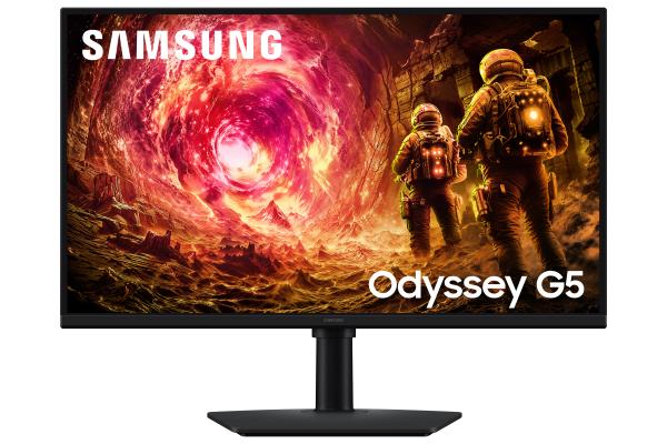 68,6cm/27" (2560x1440) Samsung Odyssey G5 G50F 16:9 WQHD IPS 1ms 180Hz HDMI DisplayPort VESA HDR Black