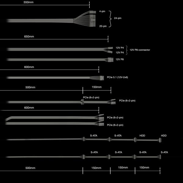 1000W be quiet! PURE POWER 13 M Netzteil