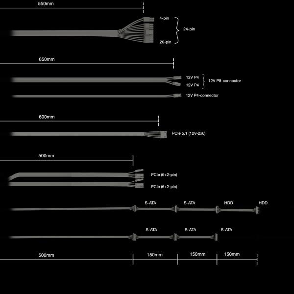 650W be quiet! PURE POWER 13 M Netzteil