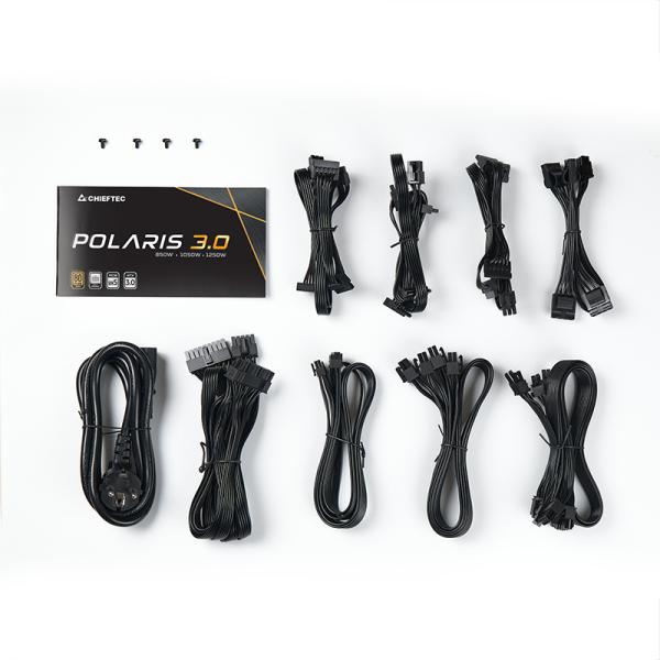 1250W Chieftec Netzteil POLARIS Modular (80+Gold)