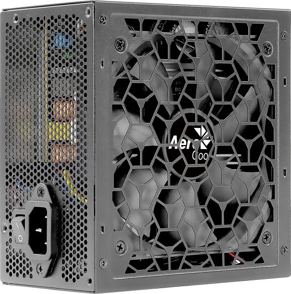 AeroCool Aero 750W Netzteil – 80 PLUS Bronze ATX Gaming PSU 750 Watt 4x PCIe leiser 120mm Lüfter schwarz