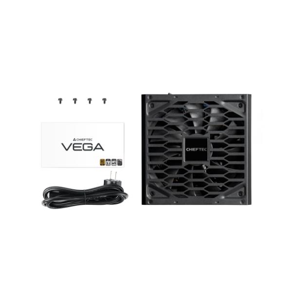 Chieftec Vega PPG-850-S Netzteil 850W | ATX 3.1 | 20+4 Pin | 80PLUS® Gold | Schwarz