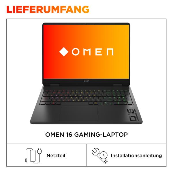 HP OMEN 16-am0168ng CU7-255H/24GB/1TBSSD/RTX5070/FreeDOS