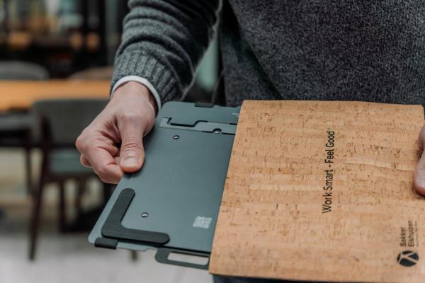 Bakker Elkhuizen Laptop und Tablet Halterung FlexTop 170 Dark Grey