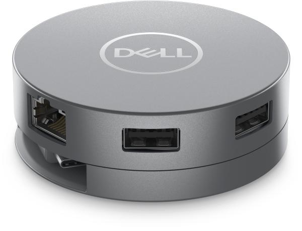 Dell DA305 Mobile Adapter Dockingstation 2xUSB3.1/HDMI/VGA/DisplayPort/USB-C/Ethernet passiv Grey