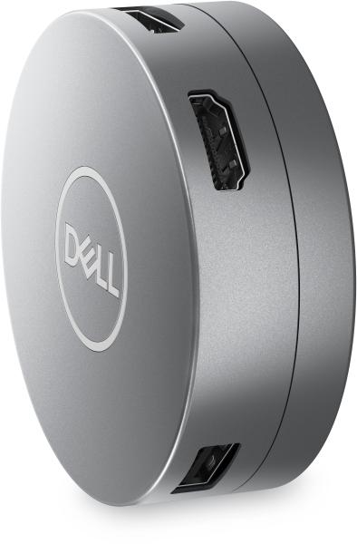 Dell DA305 Mobile Adapter Dockingstation 2xUSB3.1/HDMI/VGA/DisplayPort/USB-C/Ethernet passiv Grey