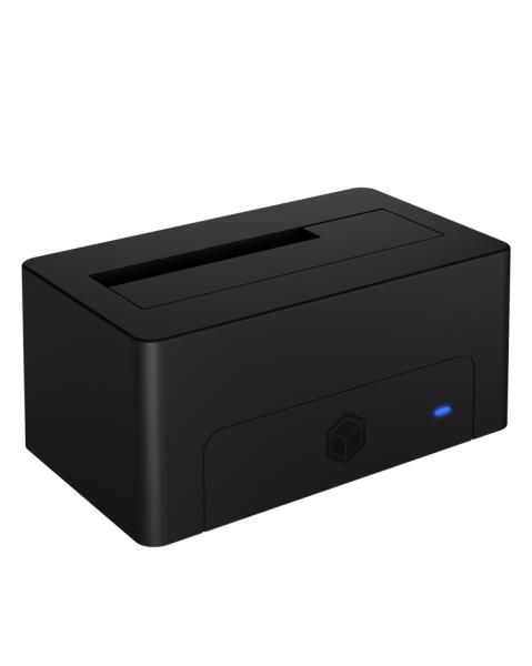 Dockingtation für 1x 2.5"/3.5" SATA I/II/III USB 3.2 ICY BOX Black