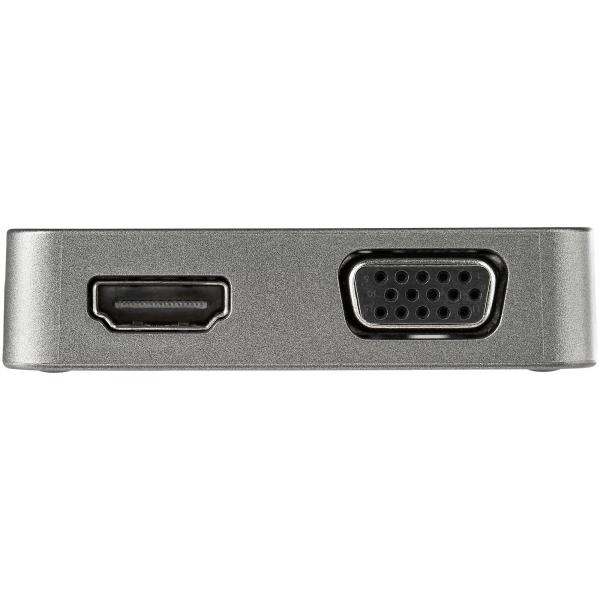 StarTech USB-C Multiport Adapter HDMI VGA – 4K Dockingstation für Laptop & Mac
