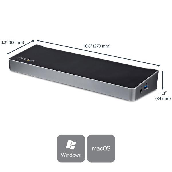 StarTech DOCKING STATION USB-C