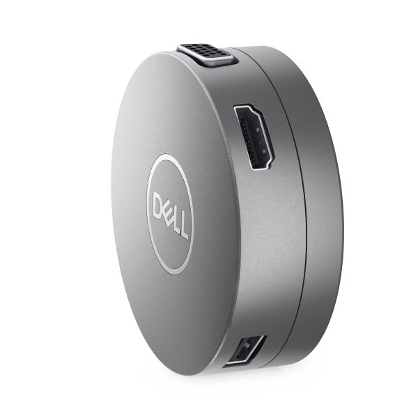 Dell DA310 7-in-1 USB-C Travel Adapter – Mobile Dockingstation mit HDMI, DP, VGA, RJ45 & Power Delivery