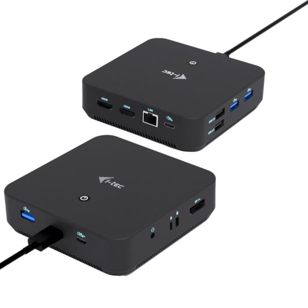 i-tec USB-C DP Dual HDMI Docking Station C31TRIPLEVIDEODPPRO 100W Power Delivery