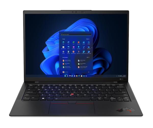 Lenovo ThinkPad X1 Carbon Gen 10 i7 i7-1265U Laptop 35,6 cm (14") 16 GB LPDDR5-SDRAM 1 TB SSD Windows 11 Pro Deutsch Schwarz