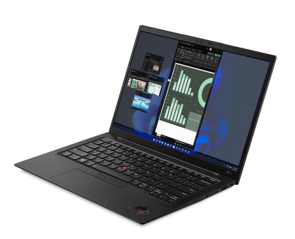 Lenovo ThinkPad X1 Carbon Gen 10 i7 i7-1265U Laptop 35,6 cm (14") 16 GB LPDDR5-SDRAM 1 TB SSD Windows 11 Pro Deutsch Schwarz