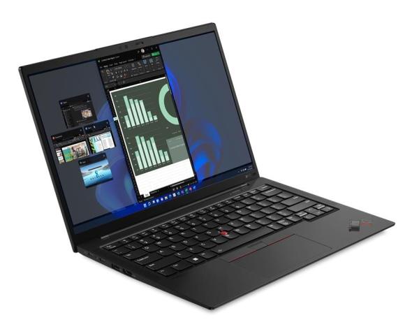 Lenovo ThinkPad X1 Carbon Gen 10 i7 i7-1265U Laptop 35,6 cm (14") 16 GB LPDDR5-SDRAM 1 TB SSD Windows 11 Pro Deutsch Schwarz