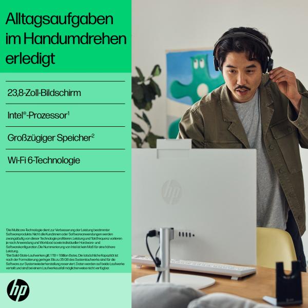 AIO HP All-in-One Touch PC 24-cr0241ng 23,8 i3 N300/8GB/512SSD/W11 Home