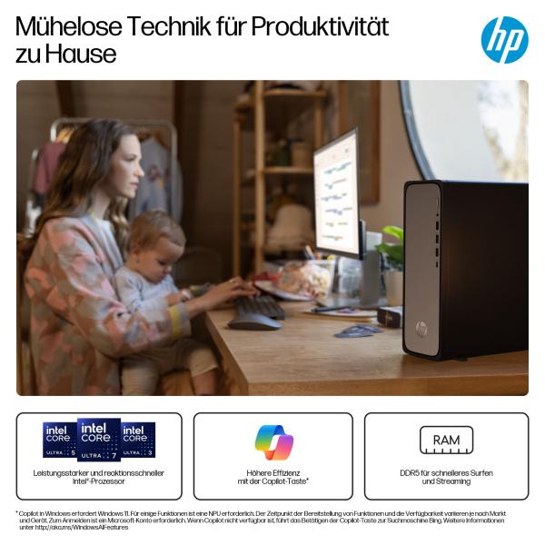 HP Omnidesk Slim Desktop S03-0152ng i5-14400/16GB/512SSD/FreeDOS