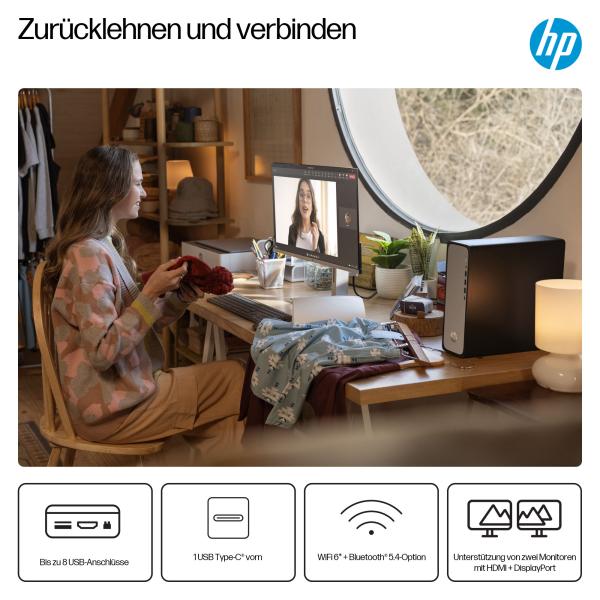 HP Omnidesk Slim Desktop S03-0152ng i5-14400/16GB/512SSD/FreeDOS