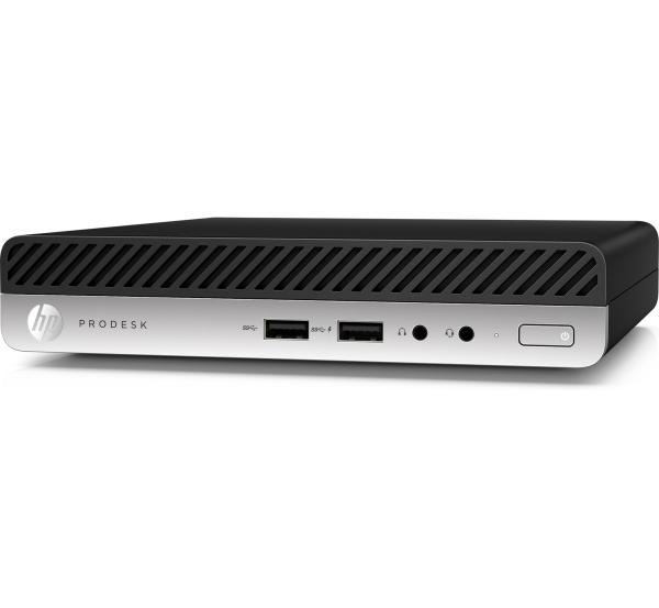 PC T1A HP ProDesk 400 G4 Refurbished Intel® Core™ i5-8400T 8 GB DDR4-SDRAM 256 GB SSD Win10Pro Mini-PC