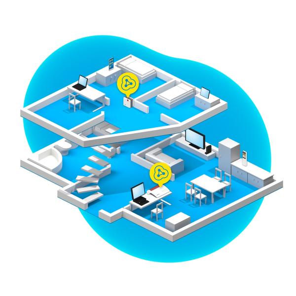 AVM FRITZ!Repeater 1200 AX – WLAN Mesh Repeater mit Wi-Fi 6 & Gigabit-LAN