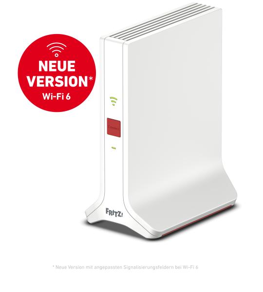 AVM FRITZ!Repeater 3000 AX – WLAN Repeater mit Wi-Fi 6 Triband Mesh & bis zu 4200 Mbit/s
