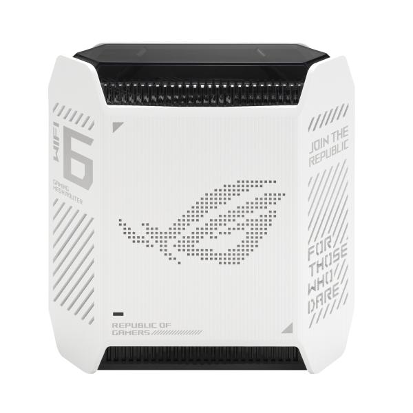 ASUS ROG Rapture GT6 WiFi 6 Mesh Router Weiß AX10000 Tri-Band, 3x Gigabit LAN