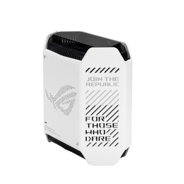 ASUS ROG Rapture GT6 WiFi 6 Mesh Router Weiß AX10000 Tri-Band, 3x Gigabit LAN
